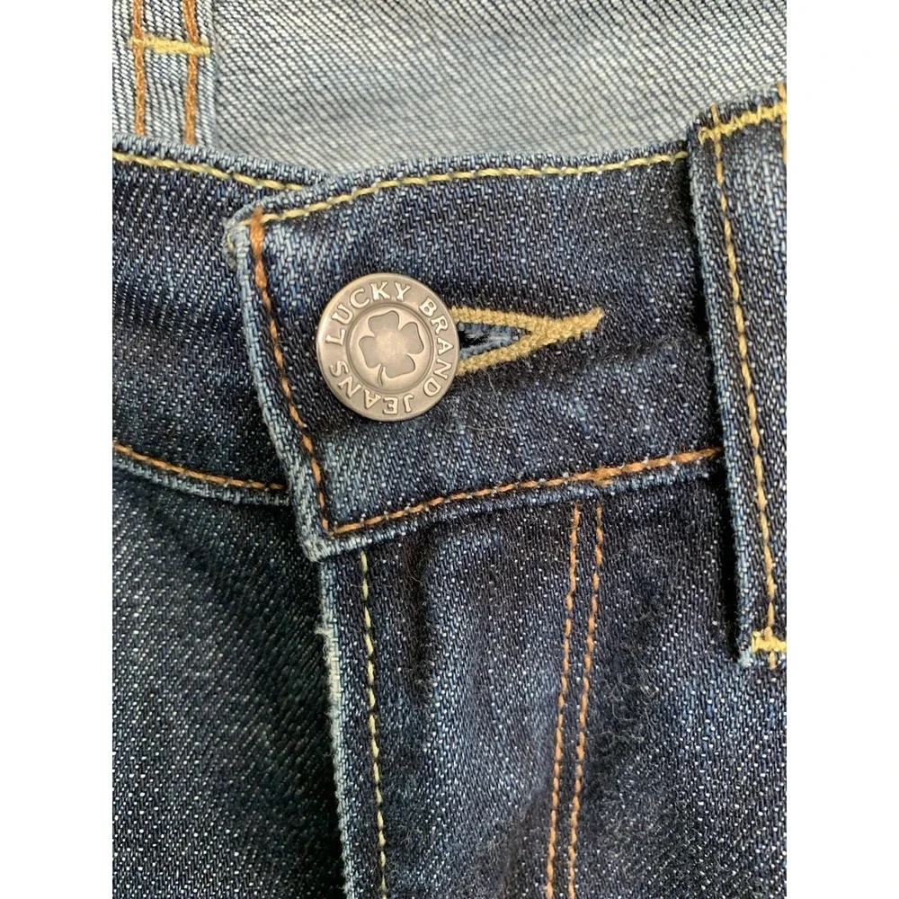 Lucky Brand Zoe Skinny Jeans Women's 4/27 Dark Wash Stretch Premium Denim EUC - Picture 3 of 12
